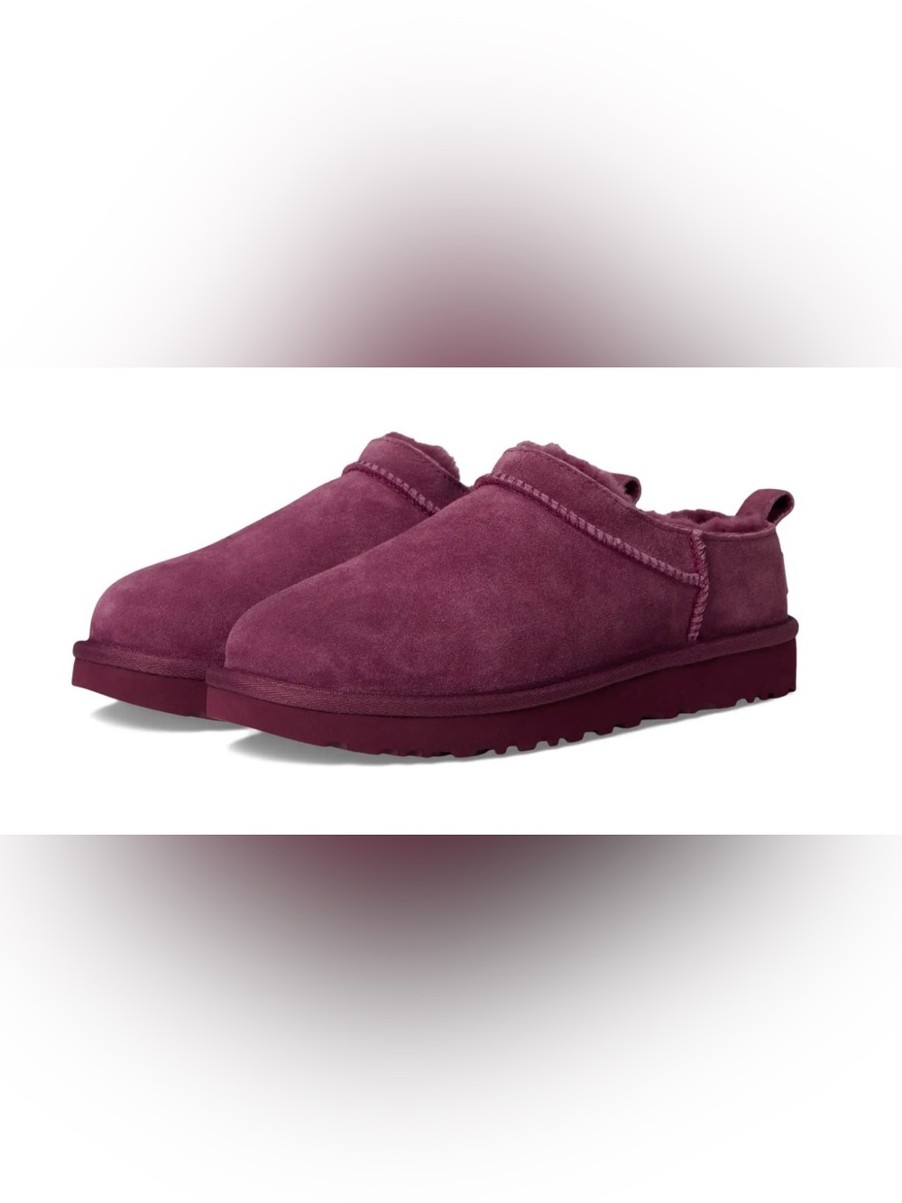 UGG Suede Plush-Lined Slip-On